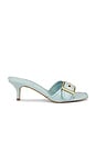 view 1 of 5 Margot Leather Sandal in Light Blue