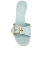 view 4 of 5 Margot Leather Sandal in Light Blue