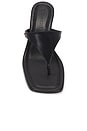 view 4 of 5 Heritage Thong Sandal in Black