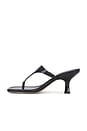 view 5 of 5 Heritage Thong Sandal in Black