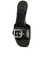 view 4 of 5 Margot Leather Sandal in Black