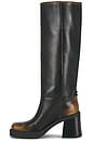 view 5 of 5 Sculpted C Tall Boot in Black