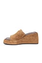 view 5 of 5 SANDALES MARIE PLATFORM in Coconut Suede
