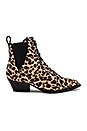 view 1 of 5 Leopard Lace Up Boot in Natural