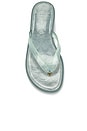 view 4 of 5 Jelly Flip Flop Sandal in Sea Mist