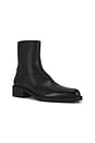 view 2 of 5 Sculpted C Pointed Toe Bootie in Black