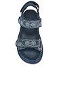 view 4 of 5 SANDALIA BRYNN in Denim Crystals
