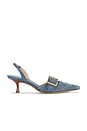 view 1 of 5 Margot Slingback Pump in Denim