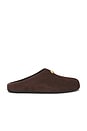 view 1 of 5 Sculpted C Soft Mule in Chocolate Suede