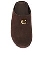 view 5 of 5 Sculpted C Soft Mule in Chocolate Suede