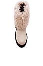 view 4 of 5 Leighton Fur Bootie in Chalk