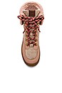 view 4 of 6 Tyler Fold Over Fur Boot in Oat & Pale Blush