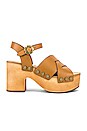 view 1 of 5 Nessa Clog Sandal in Camel