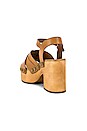 view 3 of 5 Nessa Clog Sandal in Camel