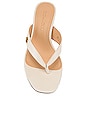 view 4 of 5 Audree Leather Sandal in Chalk