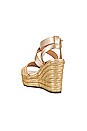 view 3 of 5 Isabela Wedge Sandal in Champagne