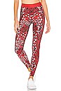 view 1 of 4 Leopard Star Legging in Red