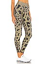 view 2 of 4 Twill Cheetah Legging in Honey