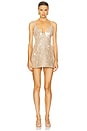 view 1 of 4 Sequin Dress in Nude