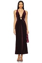 view 1 of 4 ドレス in Burgundy