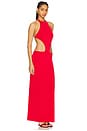 view 2 of 3 Cut-out Jersey Dress in Red