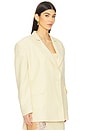 view 4 of 6 Oversized Jacket in Yellow