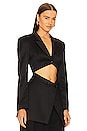 view 2 of 4 Cut Out Blazer in Black