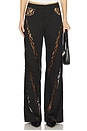view 1 of 6 Lace Detailed Pant in Black