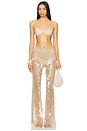 view 5 of 6 Sequin Pant in Nude
