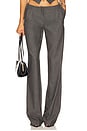 view 1 of 6 Low Waist Pant in Grey