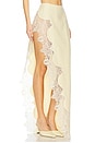 view 2 of 6 Lace Detailed Skirt in Yellow