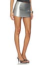view 2 of 6 Mini Skirt in Silver