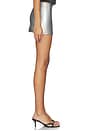 view 3 of 6 Mini Skirt in Silver