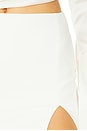 view 6 of 6 Slit Pencil Skirt in White