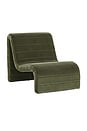 view 1 of 7 SILLA ZURICH OCCASIONAL CHAIR in Olive Velvet