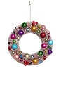 view 1 of 1 Small Decorated Wreath in Blush