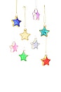 view 1 of 1 Festive Stars Ornament Set Of 8 in 