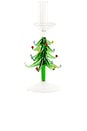 view 1 of 1 Festive Fir Candlestick Holder in 