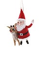 view 1 of 1 Santa & Rudolph Ornament in 