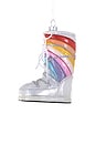 view 1 of 1 Rainbow Moon Boot Ornament in 