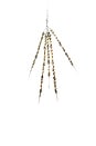view 1 of 1 Mid Century Beaded Spray in Silver