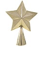 view 1 of 1 Brass Star Tree Topper in 