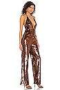 view 2 of 4 Callie Jumpsuit in Chocolate