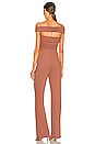 view 3 of 3 Teaghan Jumpsuit in Brick Mauve