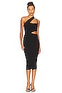 view 1 of 3 Clara Knit Midi Dress in Black