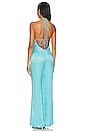 view 3 of 4 Floriana Jumpsuit in Bright Blue