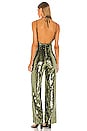 view 3 of 4 Callie Jumpsuit in Olive Green