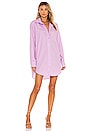 view 1 of 4 Elliot Shirt Dress in Pink Lilac