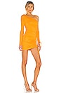 view 2 of 3 Lena Mini Dress in Tangerine Orange
