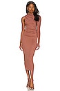 view 1 of 4 Nami Midi Dress in Brick Mauve